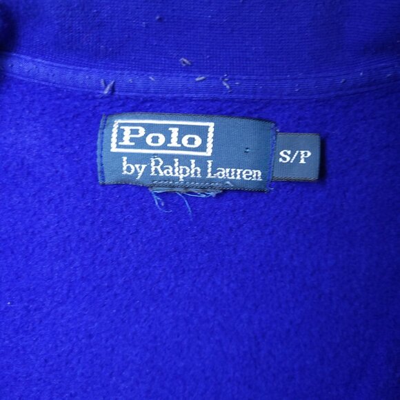 Polo Ralph Lauren Blue Zip-Up with Black accent! - Picture 3 of 4
